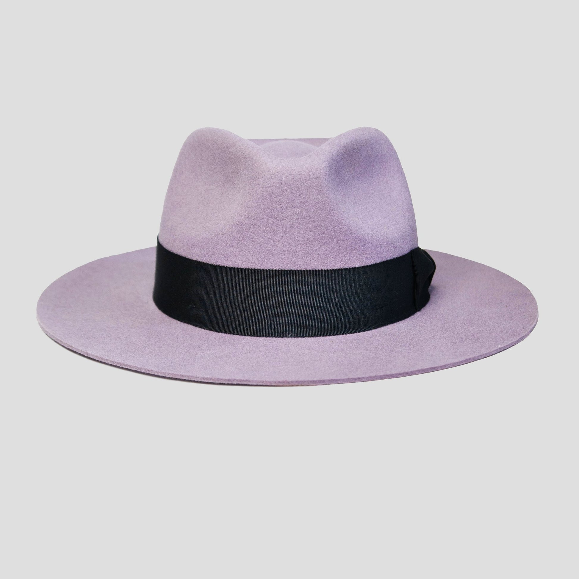 Ferguson Fedora - Lavender+Black[Fast shipping and box packing]