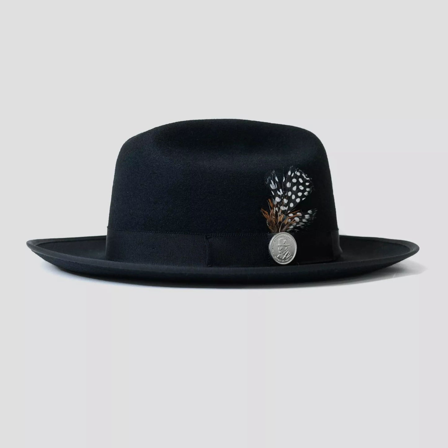 Miller Ranch Fedora - Black[Fast shipping and box packing]