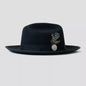 Miller Ranch Fedora - Black[Fast shipping and box packing]