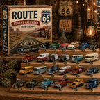 Route 66 Centennial Advent Calendar – 24 Days of American Road Legends | 1926–2026 Collector's Edition