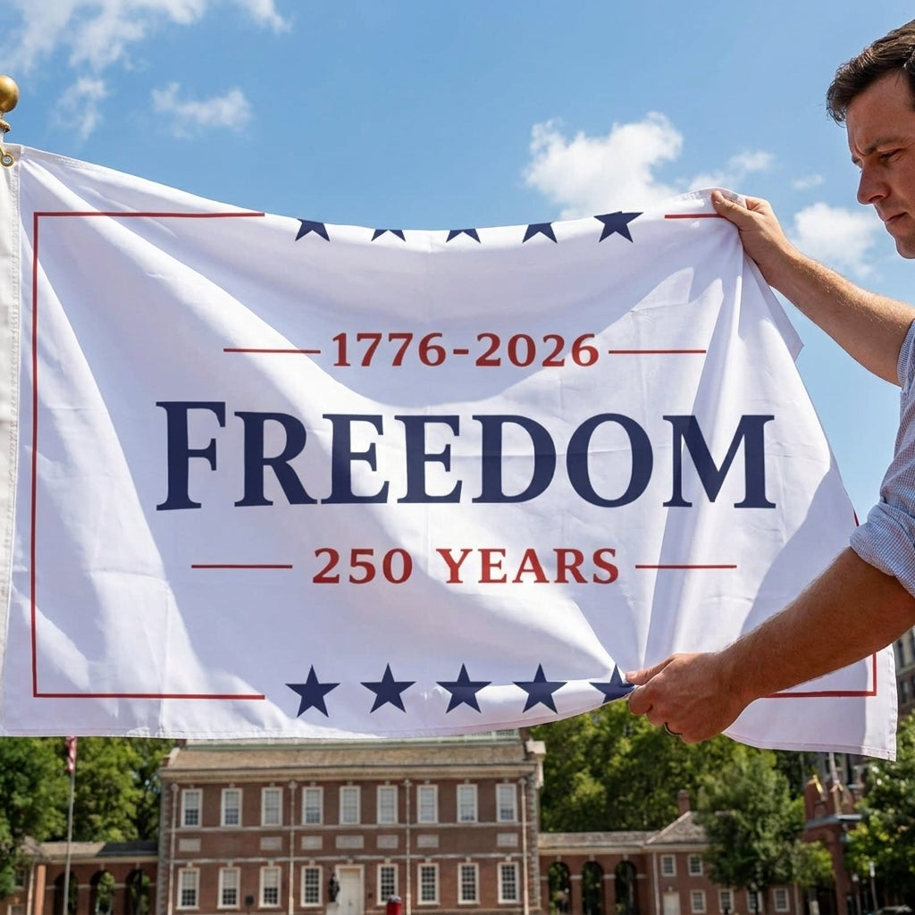 🇺🇸 Freedom 250 Years American Flag (1776–2026)