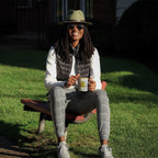Geoffery Fedora–Olive Green[Fast shipping and box packing]