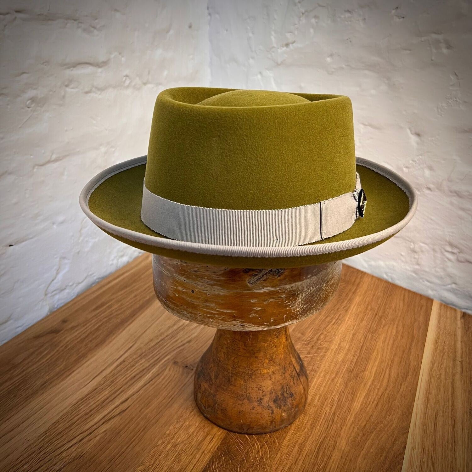 1940 PORK PIE Lichen Green