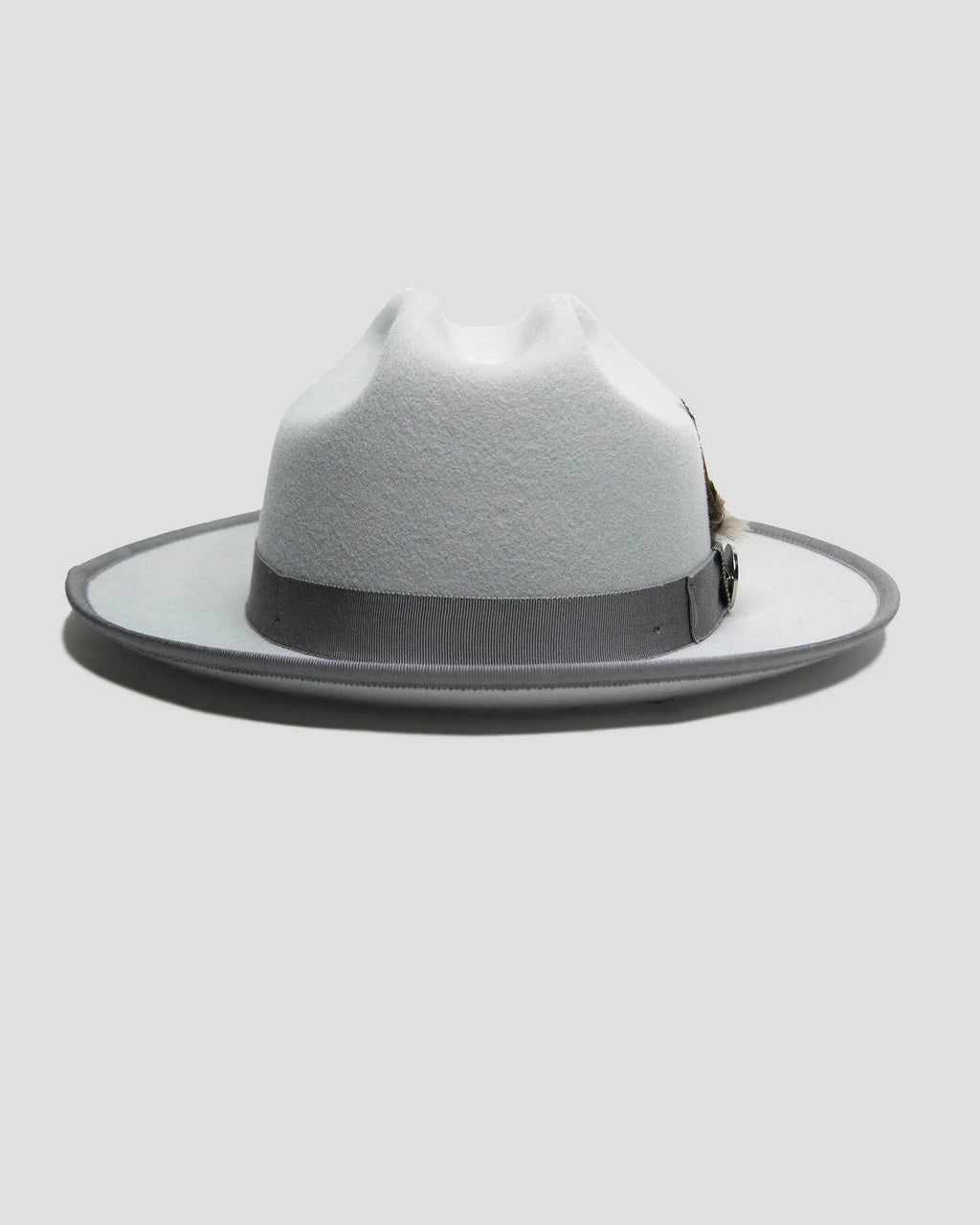 Miller Ranch Fedora - Platinum[Fast shipping and box packing]
