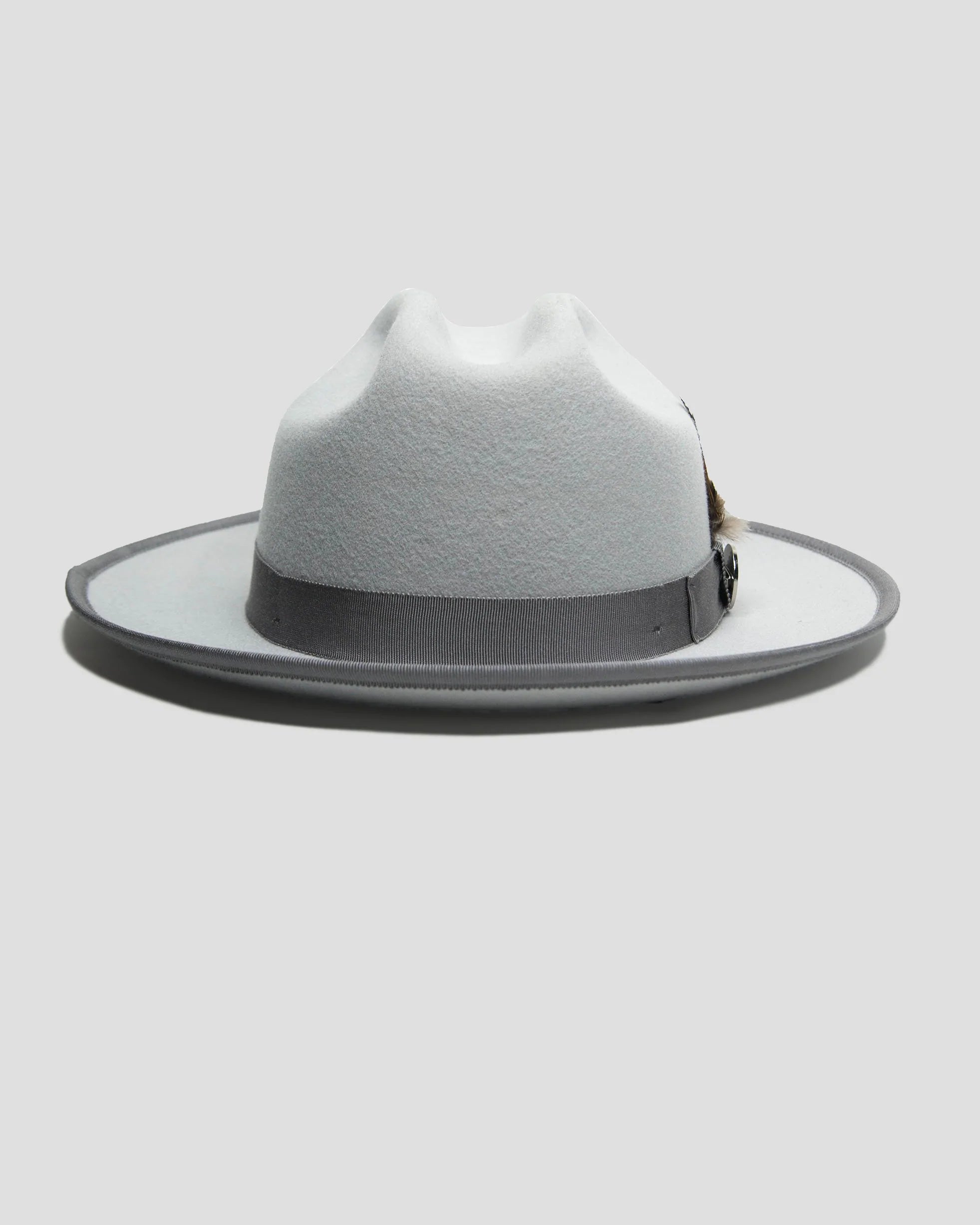Miller Ranch Fedora - Platinum[Fast shipping and box packing]