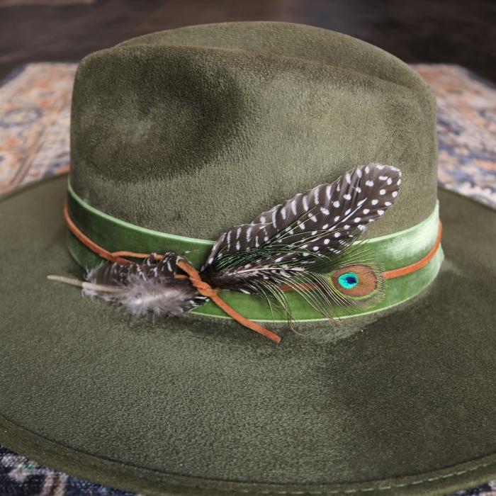 Rancher Fedora Hat [Fast shipping and box packing]