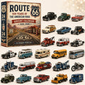 Route 66 Centennial Advent Calendar – 24 Days of American Road Legends | 1926–2026 Collector's Edition