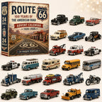 Route 66 Centennial Advent Calendar – 24 Days of American Road Legends | 1926–2026 Collector's Edition