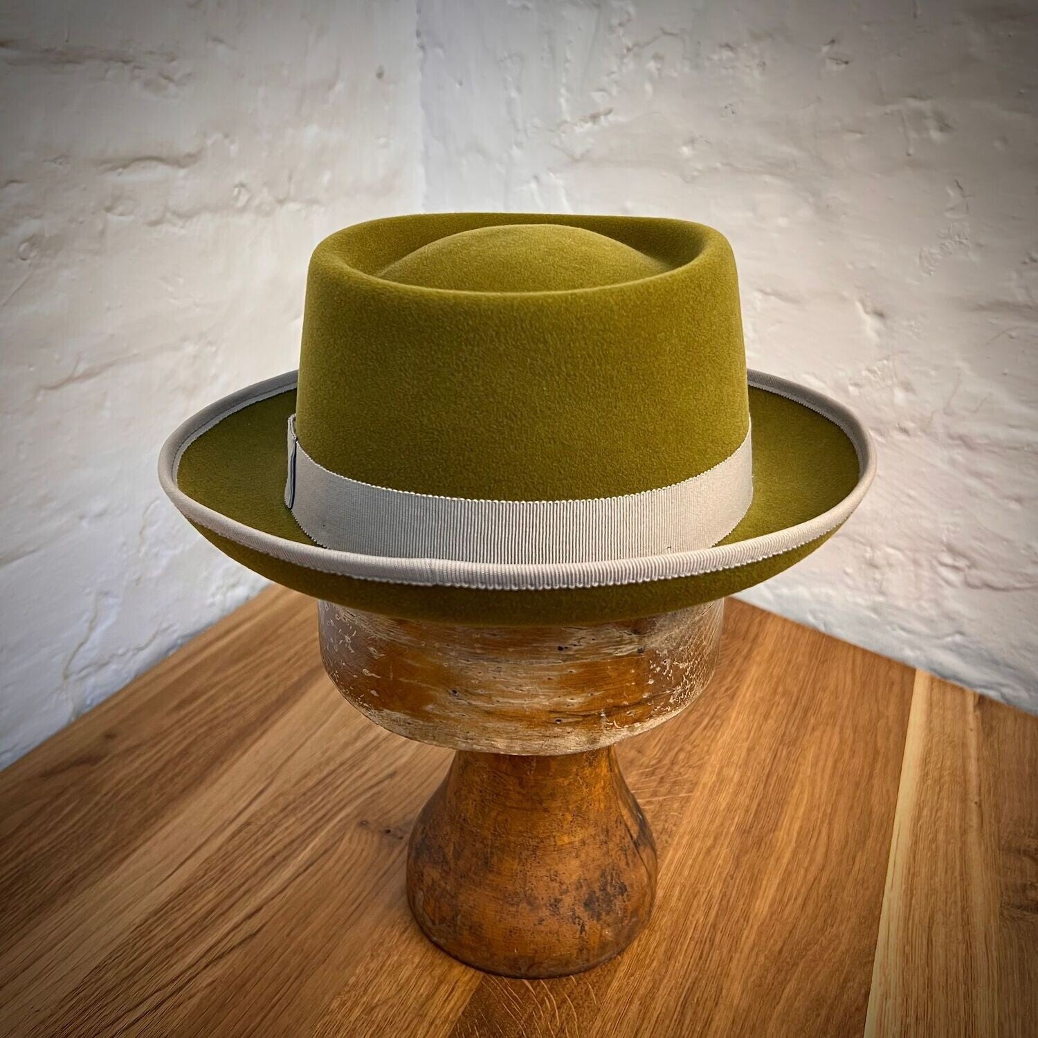 1940 PORK PIE Lichen Green