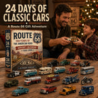 Route 66 Centennial Advent Calendar – 24 Days of American Road Legends | 1926–2026 Collector's Edition