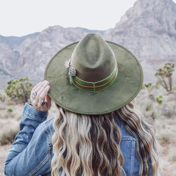 Rancher Fedora Hat [Fast shipping and box packing]