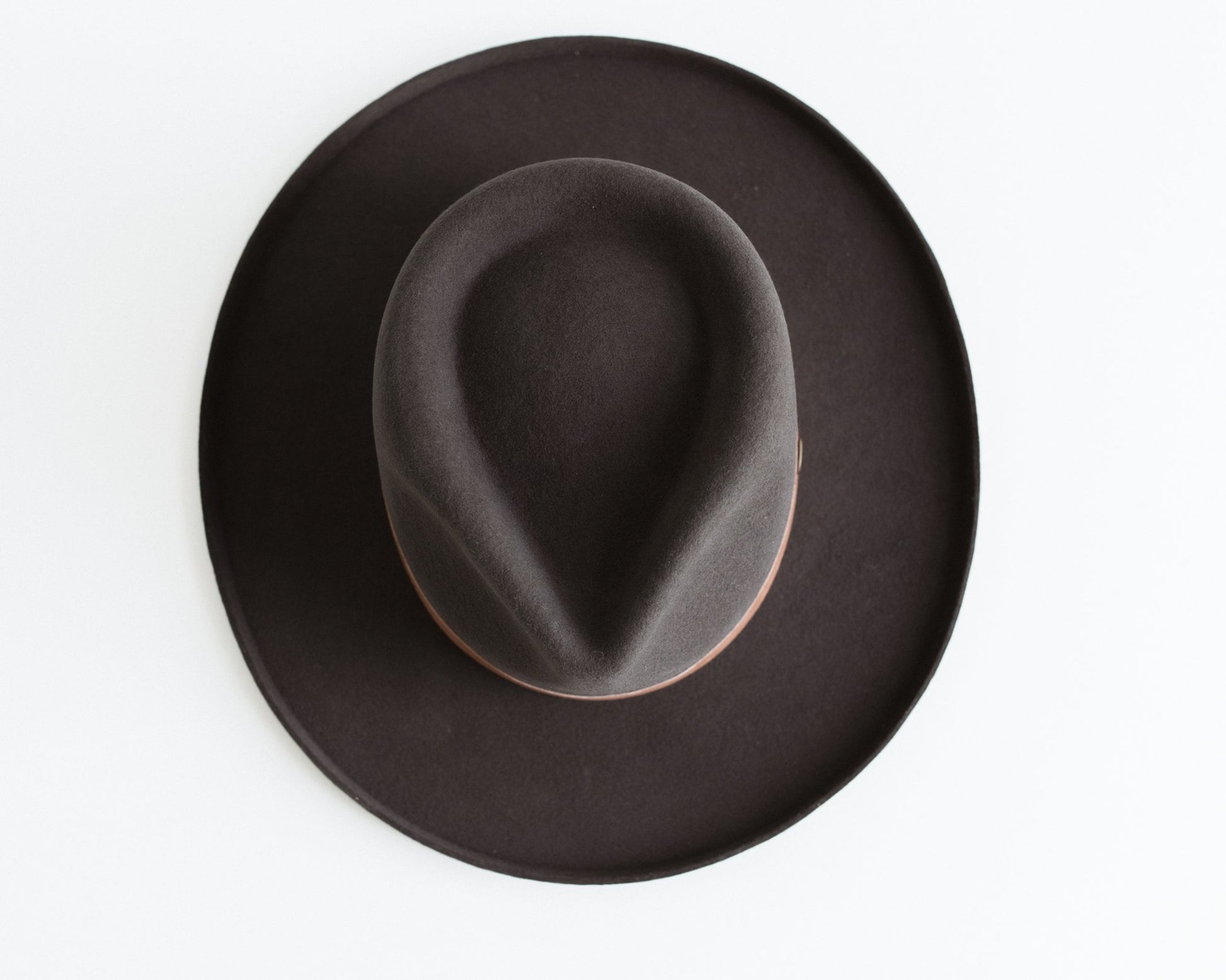 ECHO PARK FEDORA HAT-  BLACK [Fast shipping and box packing]