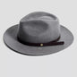 Geoffery Fedora–Dark Grey[Fast shipping and box packing]