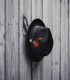 Trilby Fedora – Black [Fast shipping and box packing]