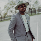 Geoffery Fedora–Olive Green[Fast shipping and box packing]
