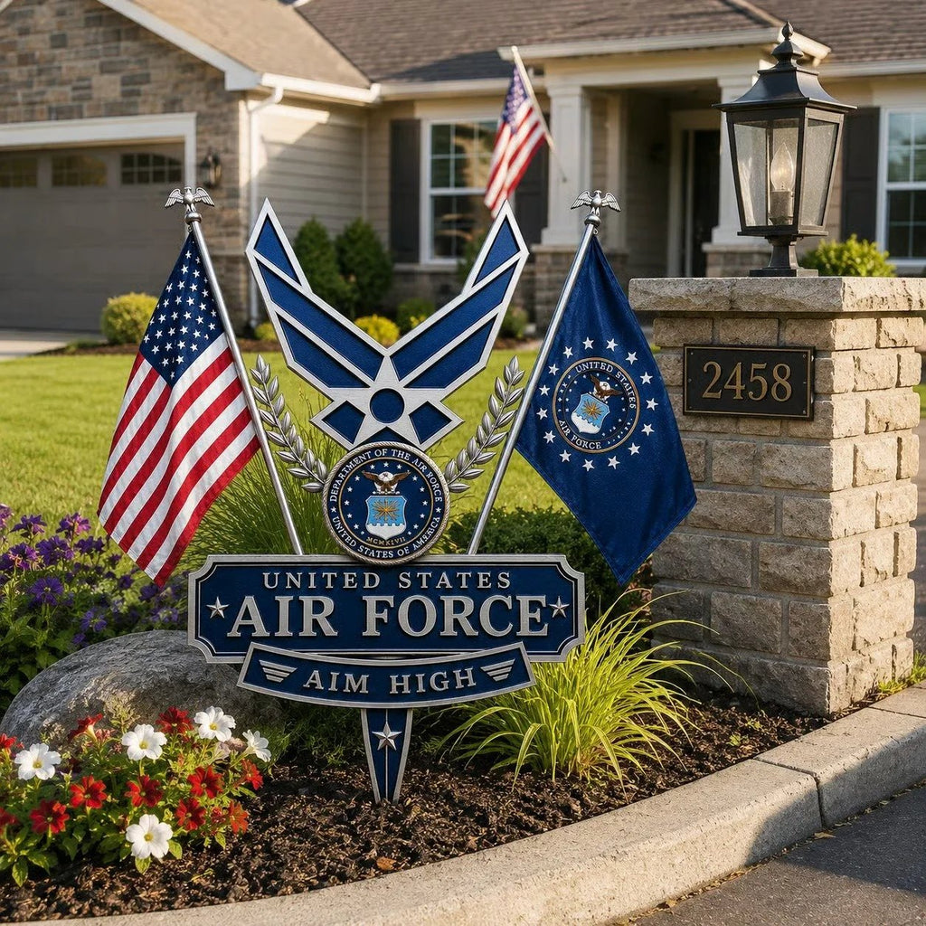 🏆Last Day Promo: 49% OFF 🎖️-US Marine Corps Semper Fidelis Tribute Garden Stake - ✈️Buy 3 Free Shipping Today!