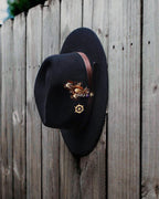 Geoffery Fedora – Black [Fast shipping and box packing]