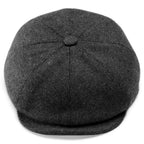 TIENDAHAT MALCO DARK GREY MODA NEWSBOY CAP