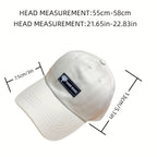 Hip Hop Sunglasses Baseball Cap Cotton Adjustable Dad Hats
