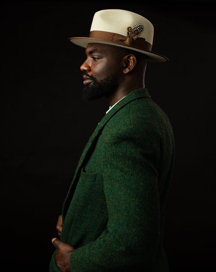 Gent by Potukly Fedora-Green [Fast shipping and box packing]