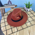 Reynold Gentleman Fedora Hat - Orange