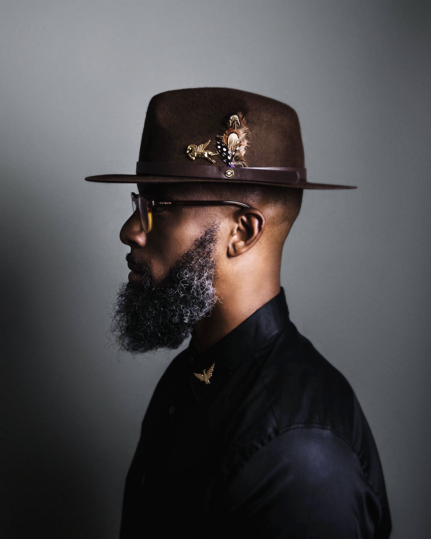 Geoffery Fedora – Brown [Fast shipping and box packing]