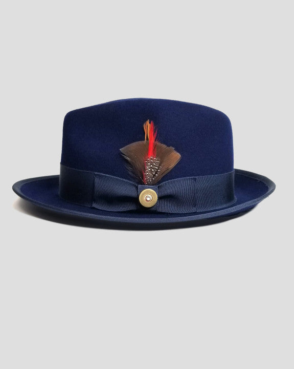 Trilby Fedora – Wheat[Fast shipping and box packing]