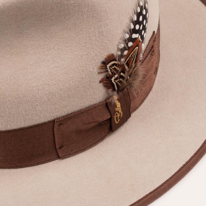 Gent by Potukly Fedora-White[Fast shipping and box packing]
