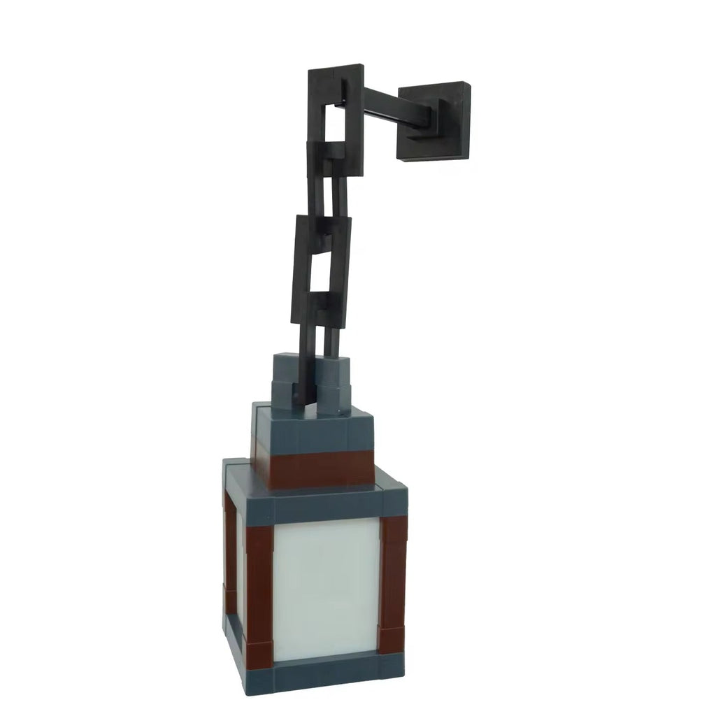 Pixelated LED Wall Lantern Lamp + Remote Control