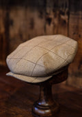 Brennon 50 Pence Flat Cap - Wheat