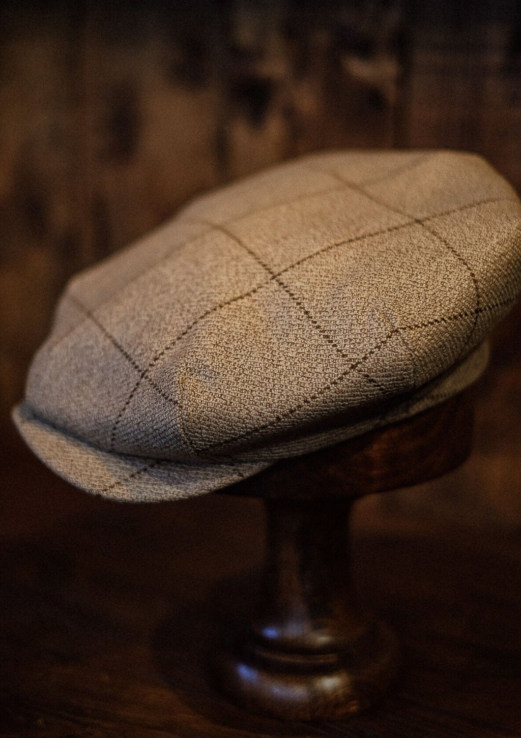 Brennon 50 Pence Flat Cap - Wheat