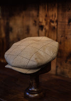 Brennon 50 Pence Flat Cap - Wheat
