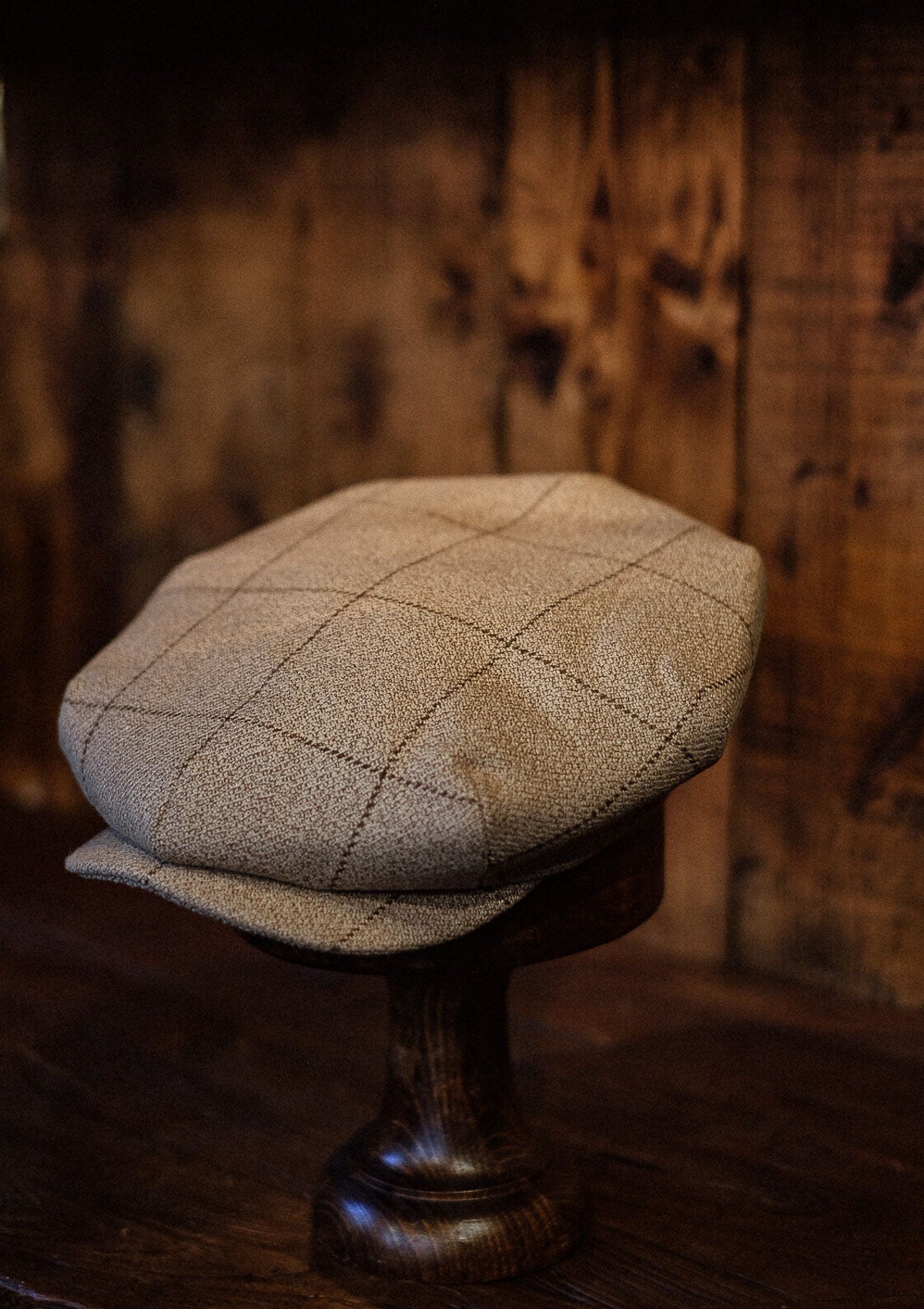 Brennon 50 Pence Flat Cap - Wheat
