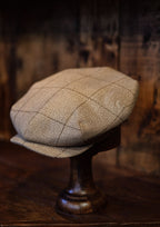 Brennon 50 Pence Flat Cap - Wheat