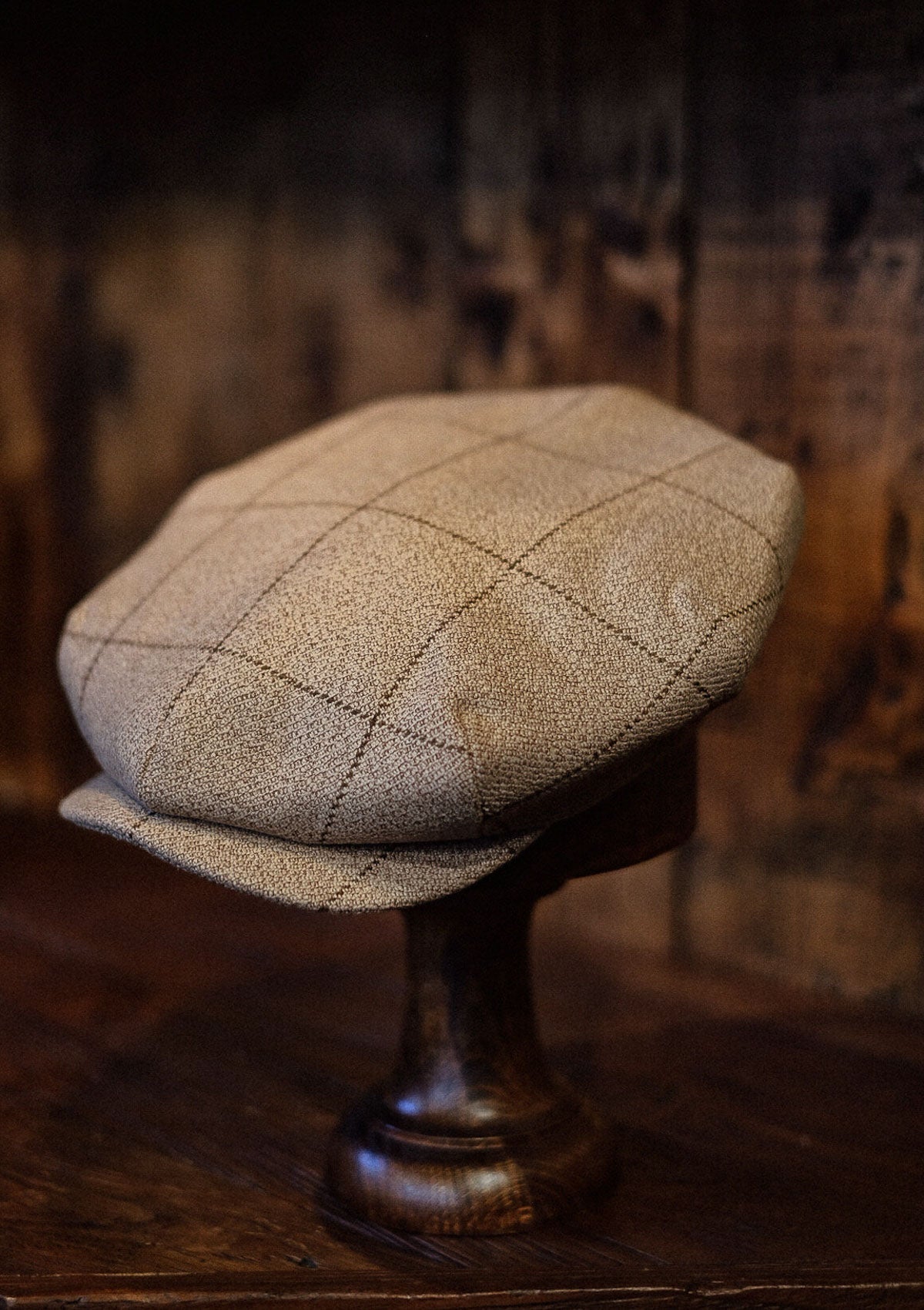 Brennon 50 Pence Flat Cap - Wheat