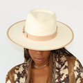 Kenya Fedora in Bone