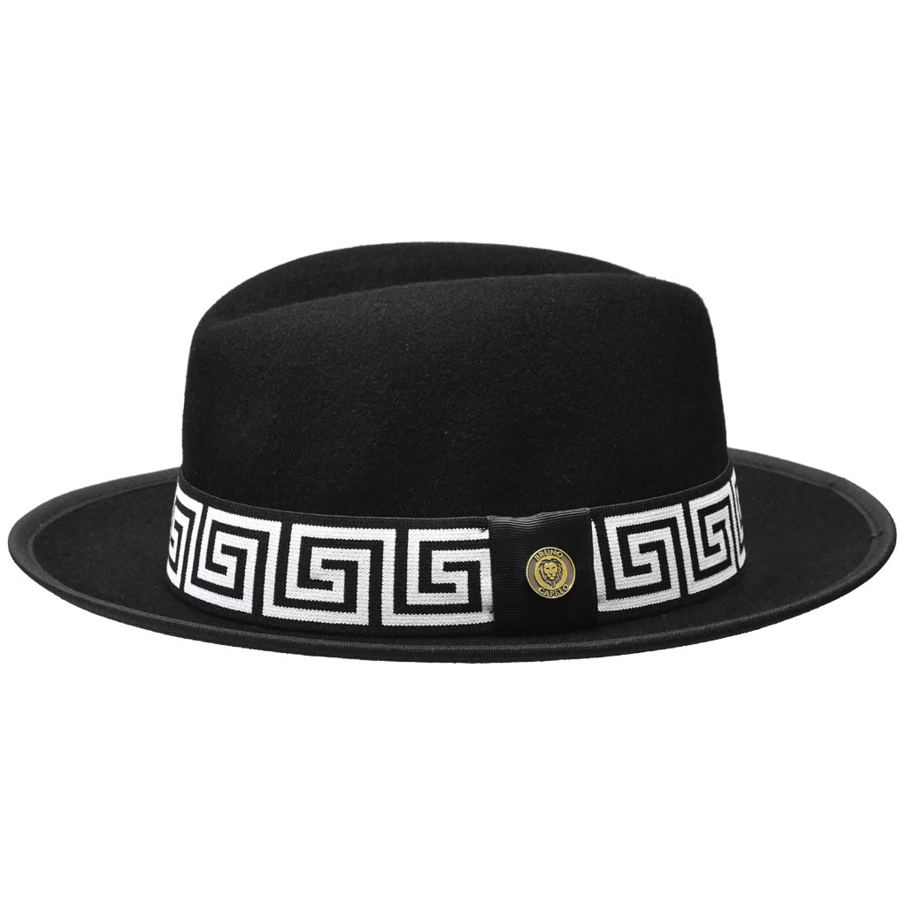Bruno Capelo Princeton Elite Center Dent Wool Fedora