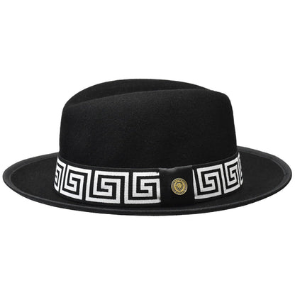 Bruno Capelo Princeton Elite Center Dent Wool Fedora