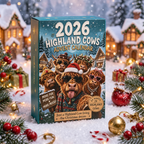 2026 Highland Cows Advent Calendar