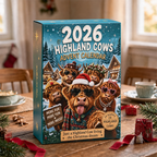 2026 Highland Cows Advent Calendar