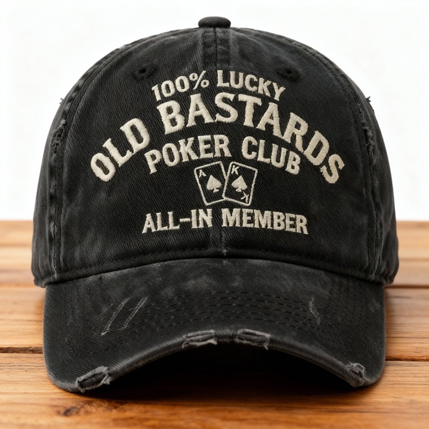 🏆Flash Sale 60% OFF  -OLD BASTARDS POKER CLUB CAP