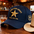 🎄Early Christmas 49% OFF❤️Lone Star Legacy – 1836–1845 Lone Star State Heritage Cap