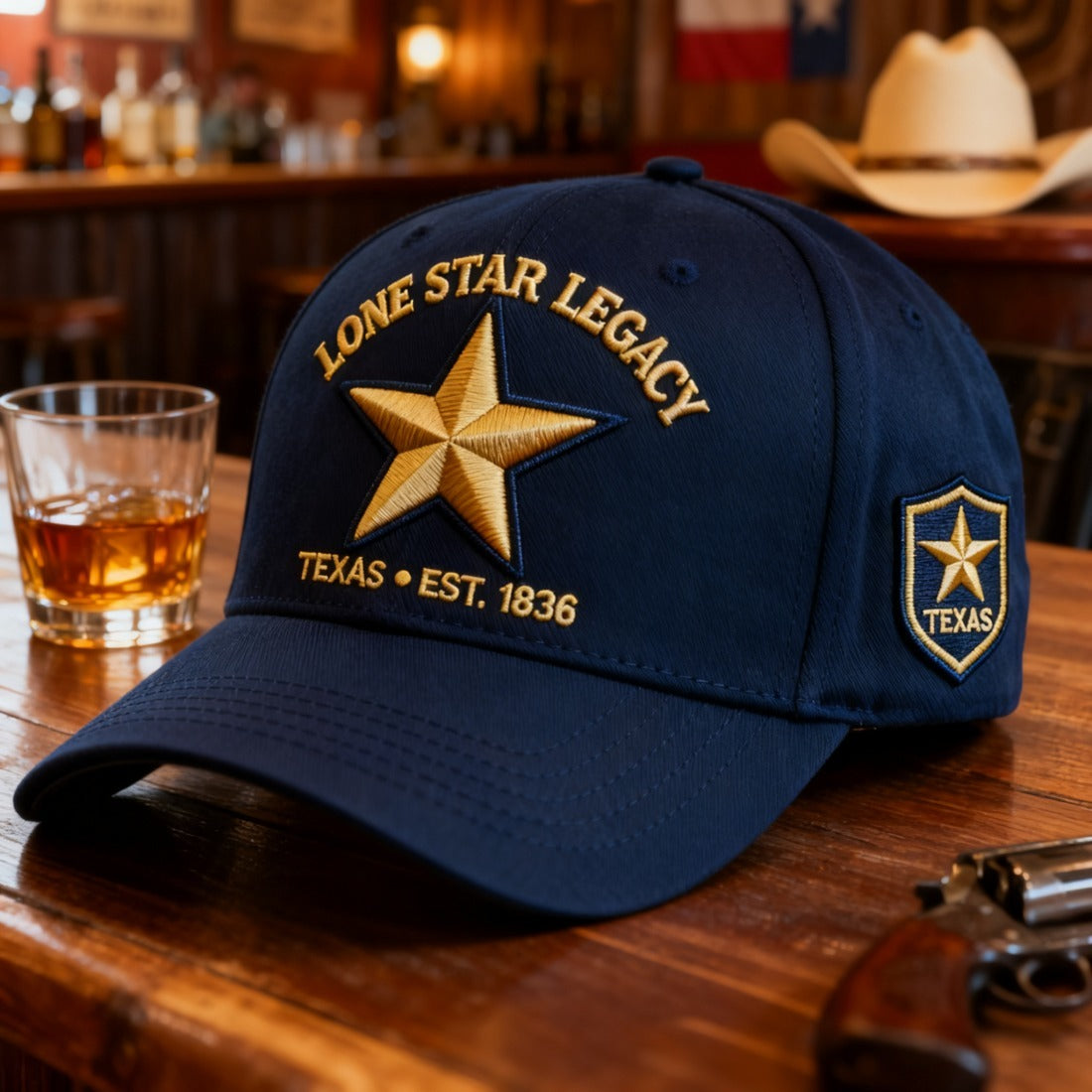 🎄Early Christmas 49% OFF❤️Lone Star Legacy – 1836–1845 Lone Star State Heritage Cap