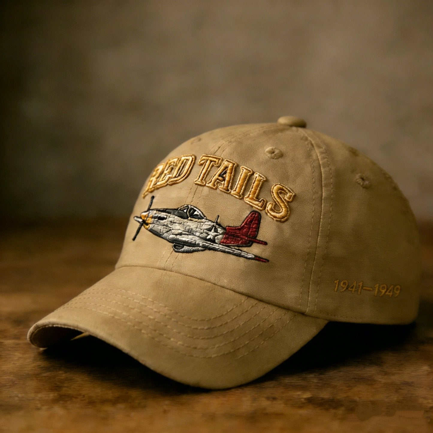 🔥Last Day 49% OFF - 💥Tuskegee Airmen Red Tails Heritage Cap