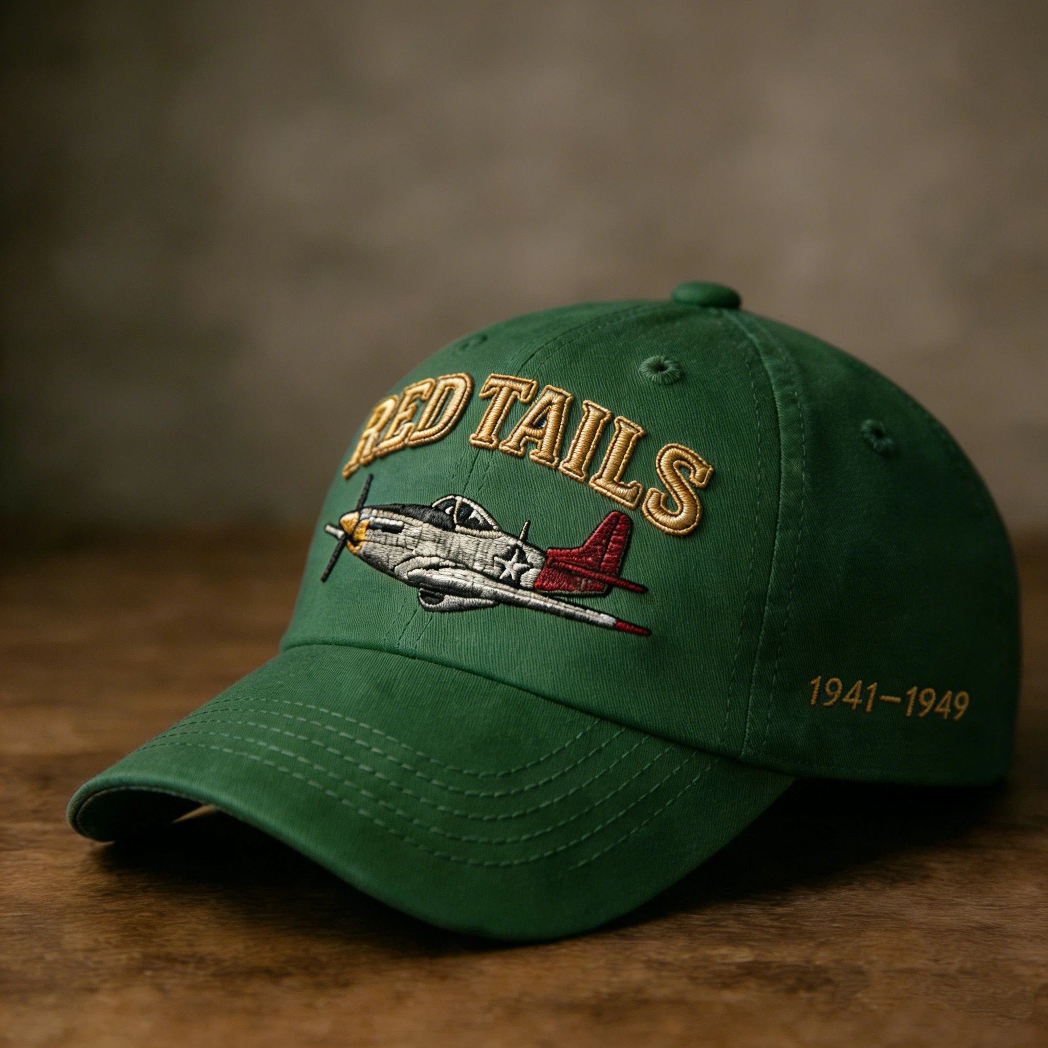 🔥Last Day 49% OFF - 💥Tuskegee Airmen Red Tails Heritage Cap