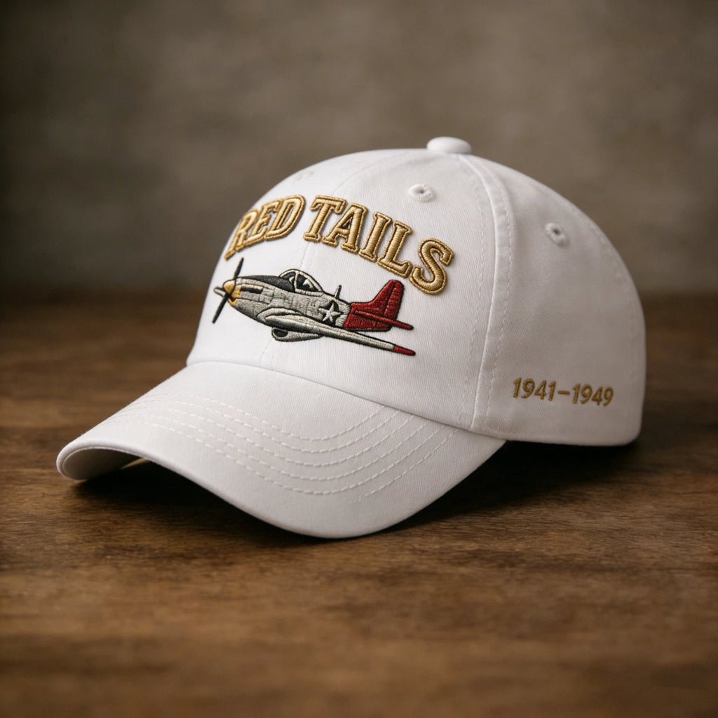🔥Last Day 49% OFF - 💥Tuskegee Airmen Red Tails Heritage Cap