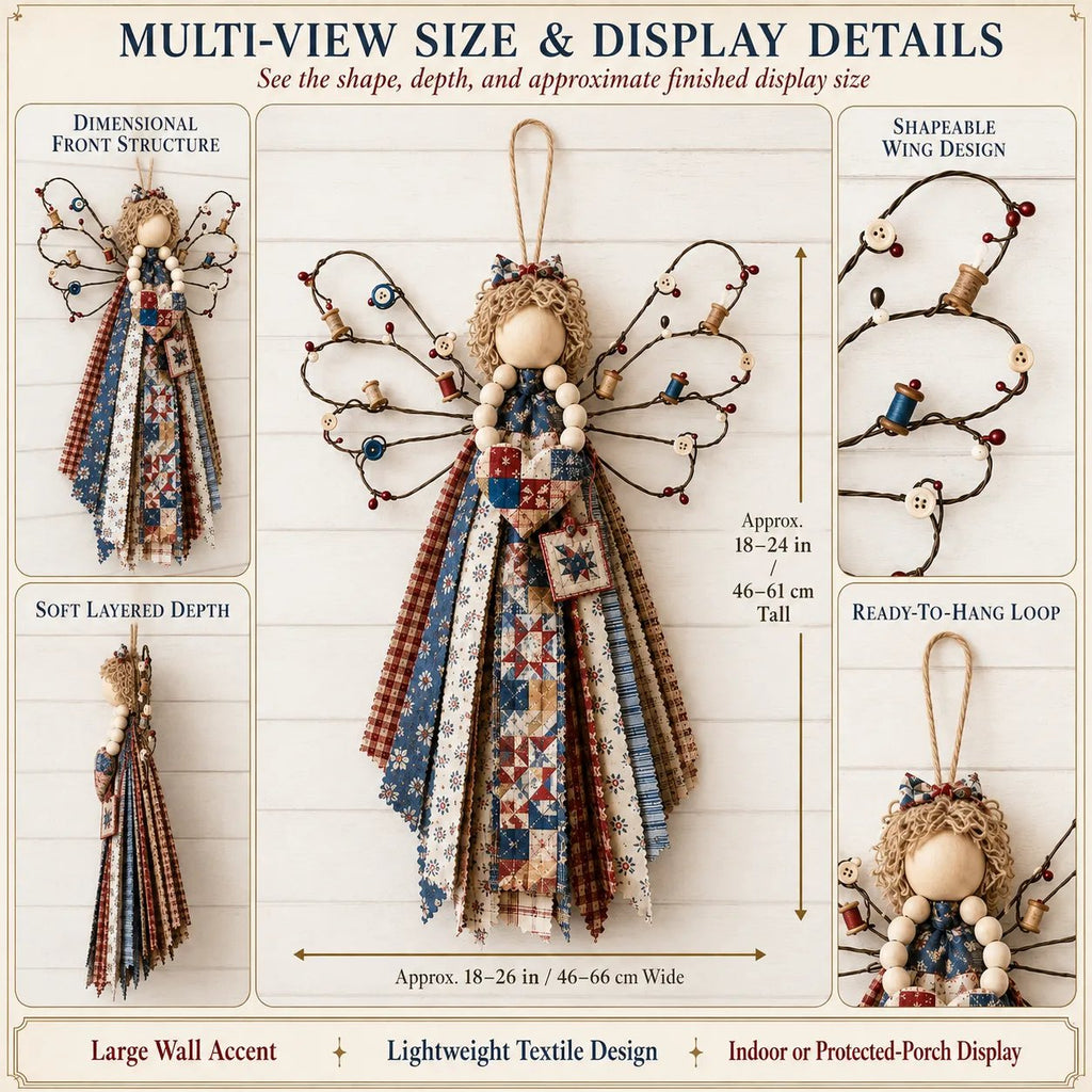 Angel Fabric Hanging DIY Kit🧵