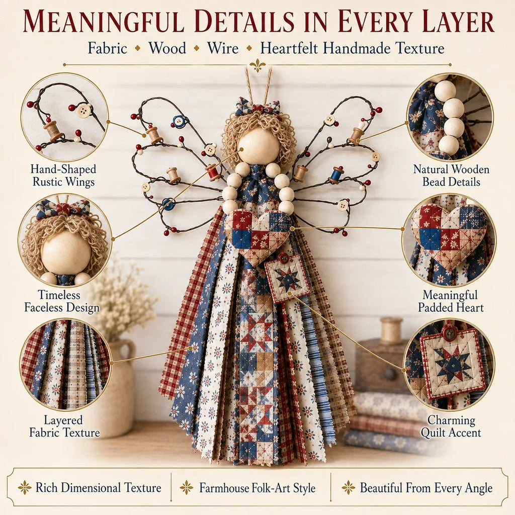 Angel Fabric Hanging DIY Kit🧵