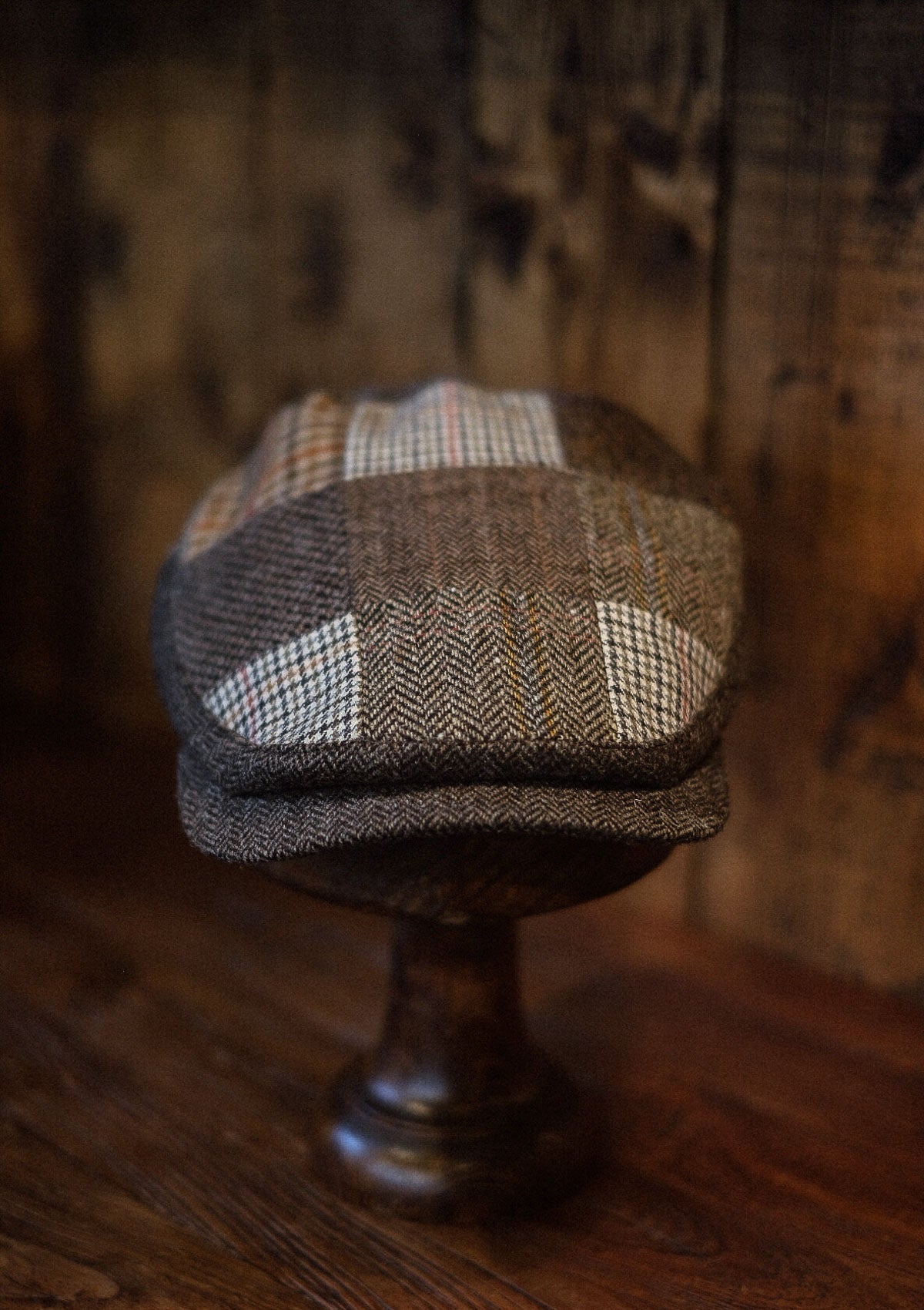 Geary Flat Cap - Patchwork