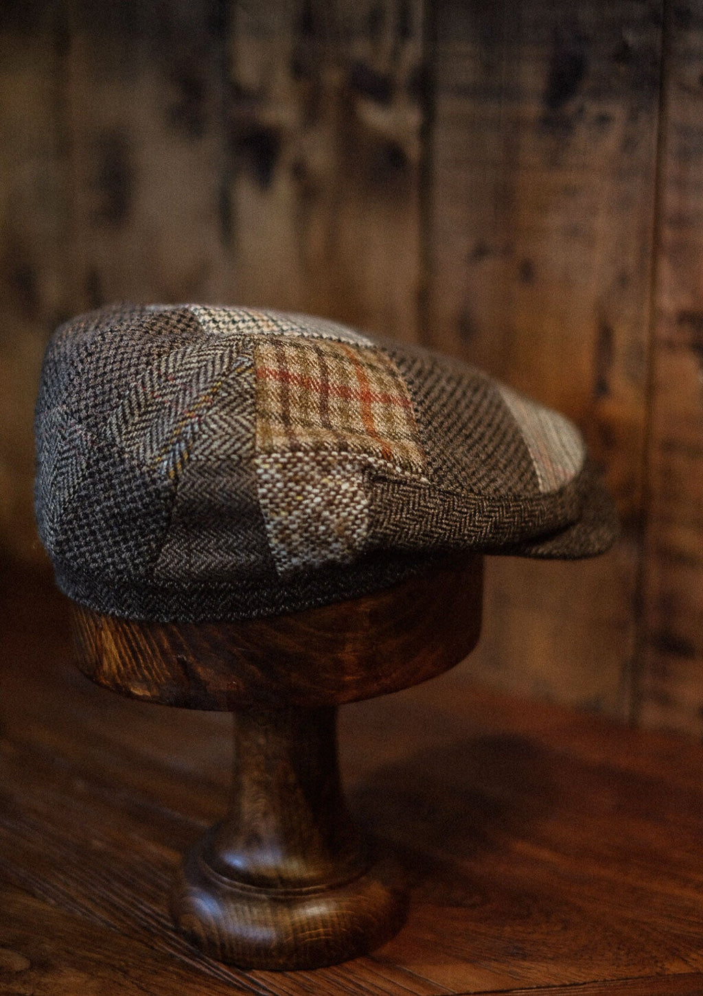 Geary Flat Cap - Patchwork